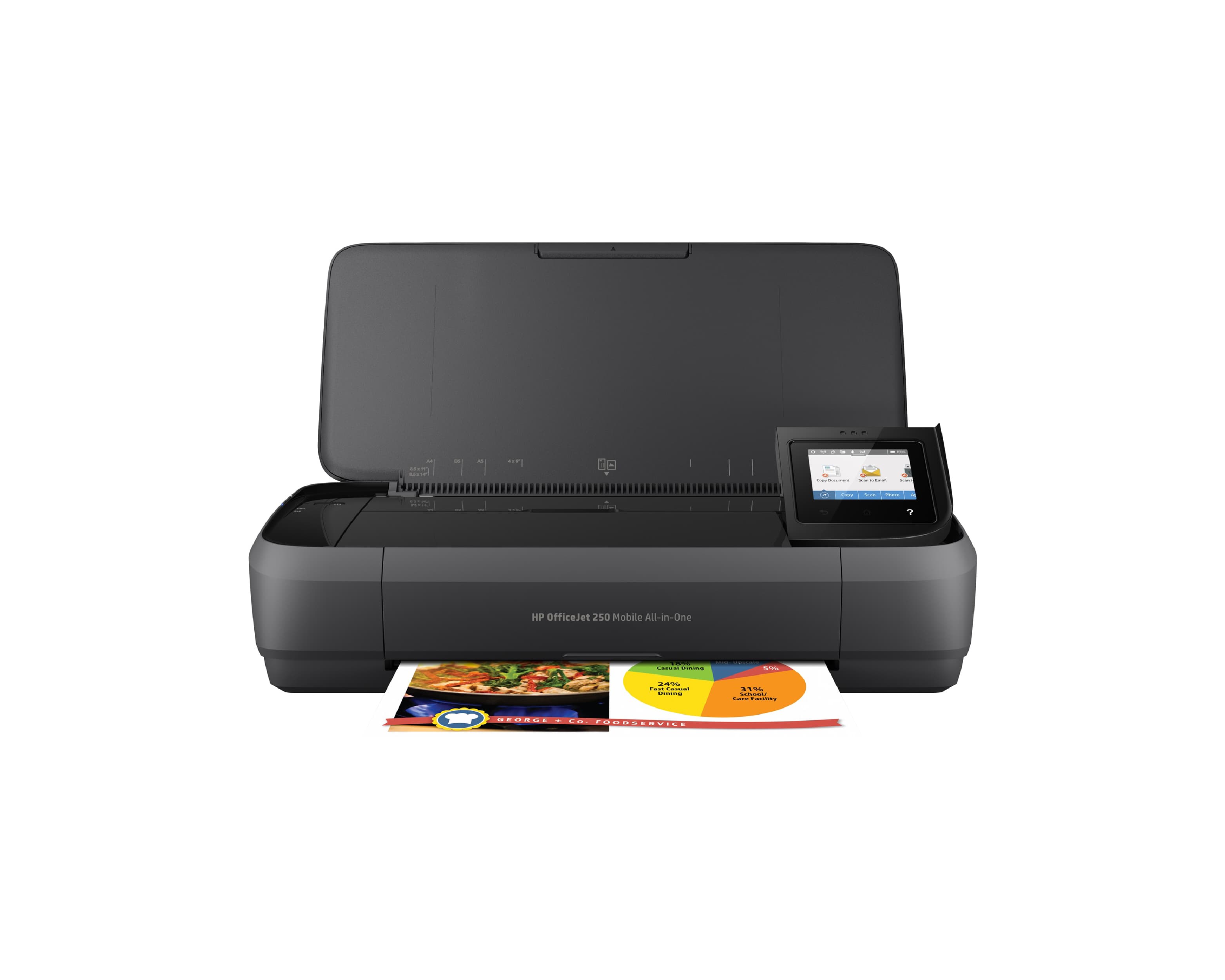 HP Officejet 250 Mobile All in One Printer