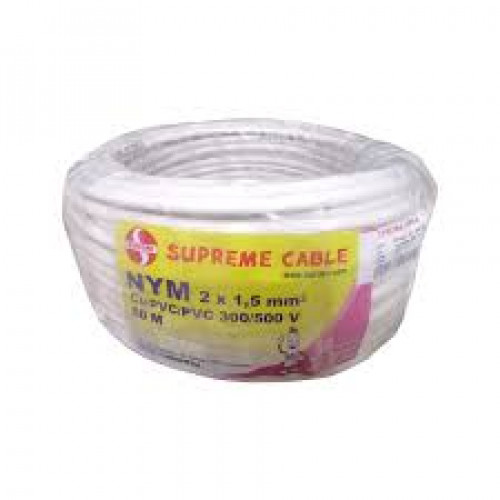 Supreme NYMHY 2x0.75mm Kabel Listrik Eceran