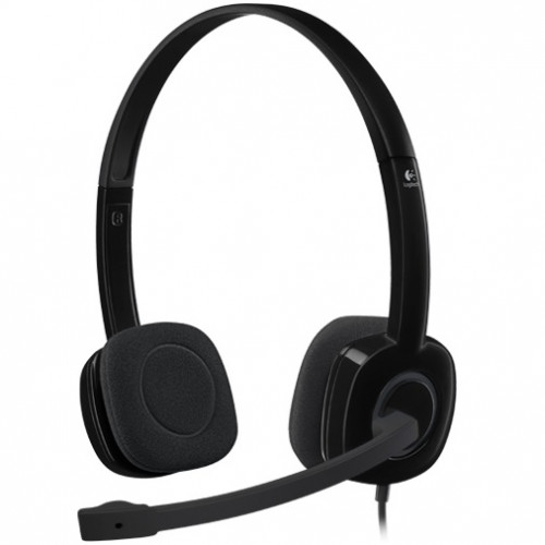 Logitech H151 Headset - Black